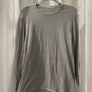 Gray Long Sleeve Shirt